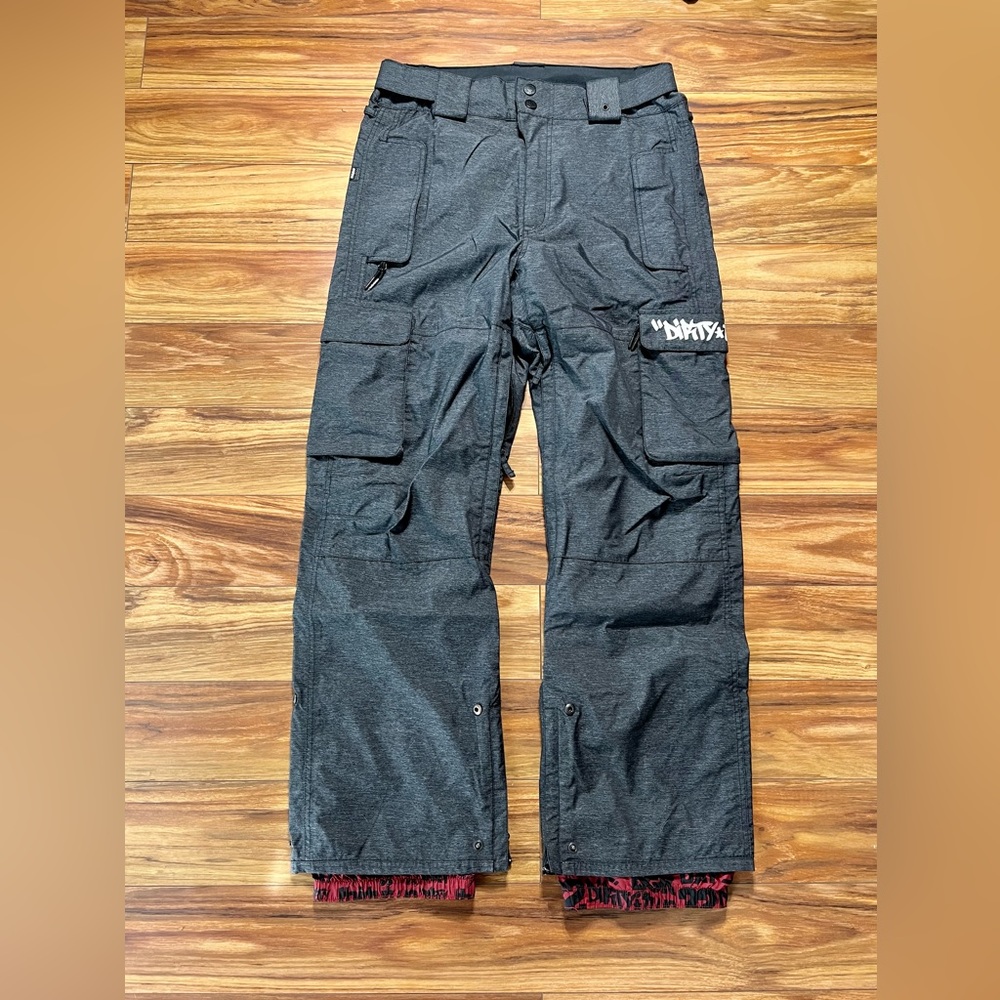 Thirtytwo snow pant, gray/charcoal, medium